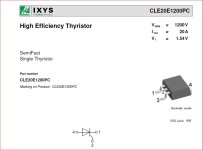 CLE20E1200PC  20A  1200V  HIGH POWER FAST SWITCHING THYRISTOR --.JPG