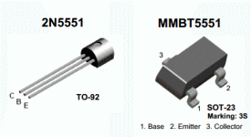 2n5551  NPN  0.6A  160V =  MMBT5551  SMD  SOT-23 = SMD  MARKING  = 3S.gif
