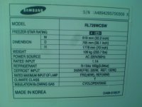 SAMSUNG  Refrigerator & freezer  MODEL  RL729WCSW (1).jpg