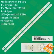 بک لایت 32 اینچ تی سی ال مدل 32D2900 - 32D2910